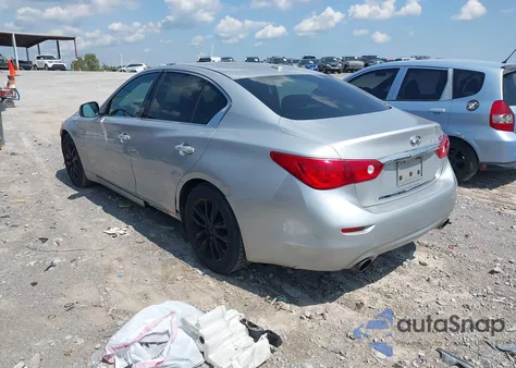 2015 Infiniti Q50 Premium/Sport from USA, damaged, VIN JN1BV7AP0FM337156
